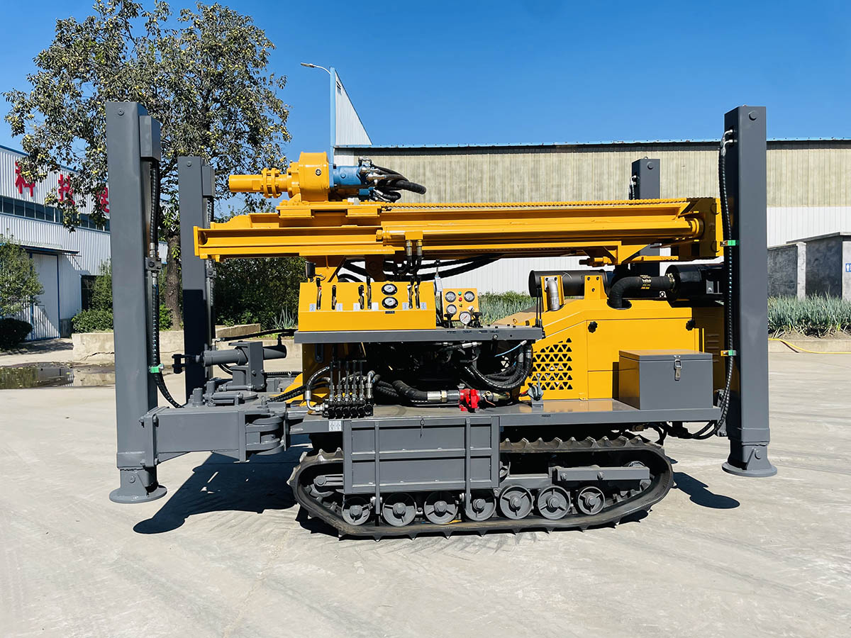 300m Crawler Lightweight Water Drilling Rig