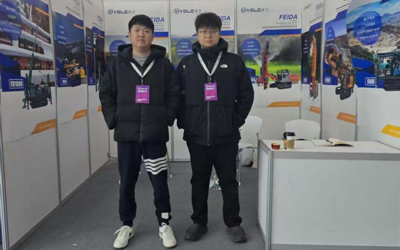 飞达钻机亮相2024蒙古国际矿业展览会