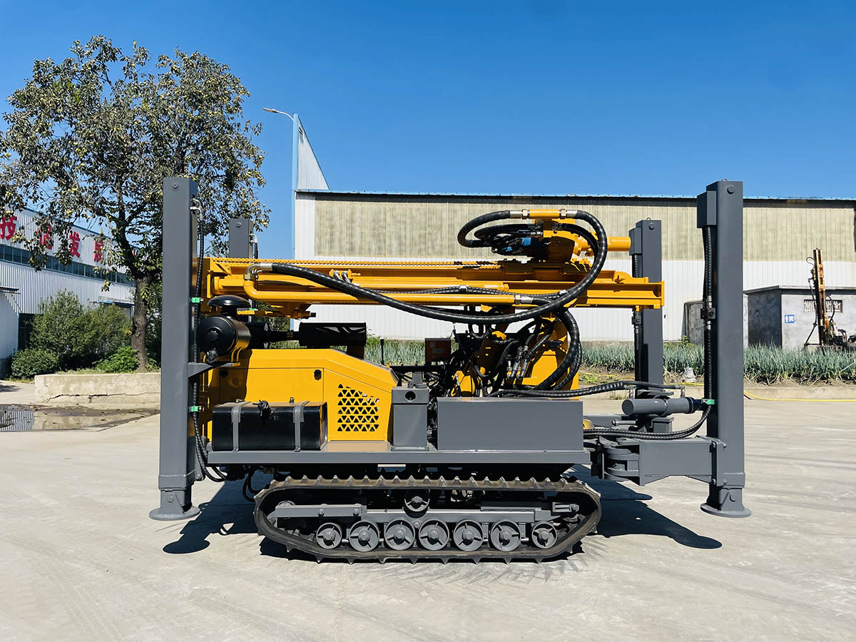 300m Crawler Lightweight Water Drilling Rig