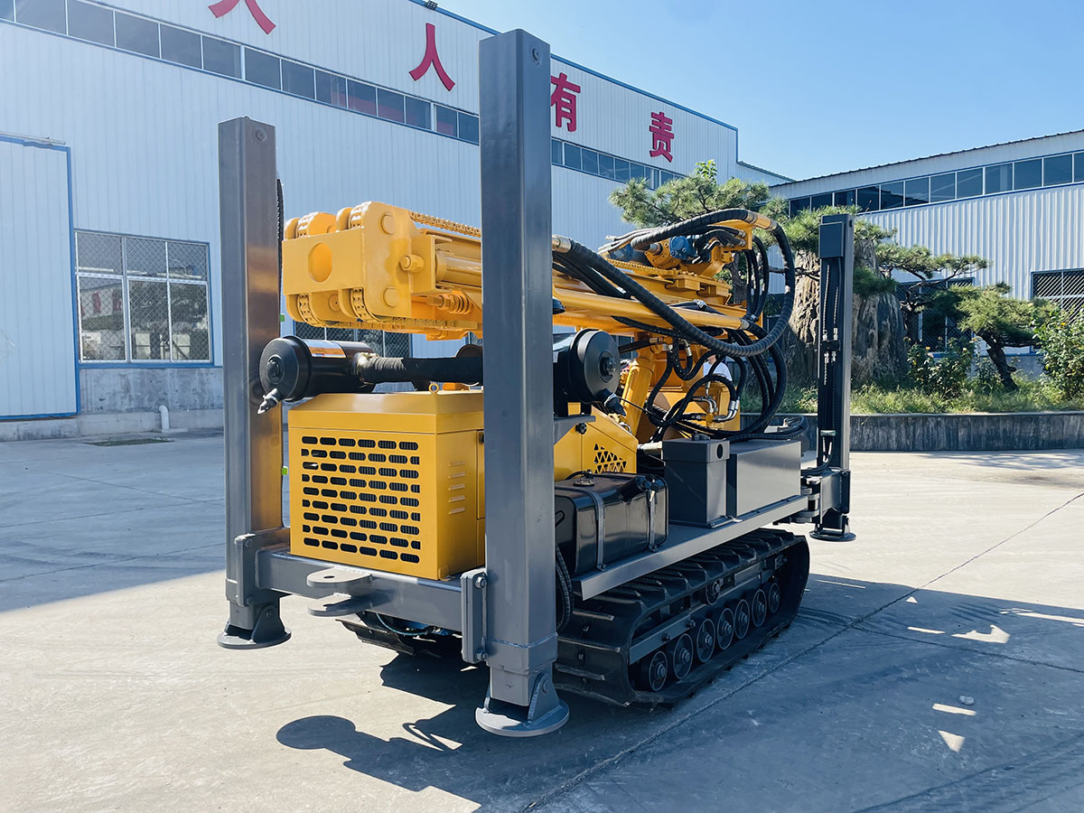 300m Crawler Lightweight Water Drilling Rig