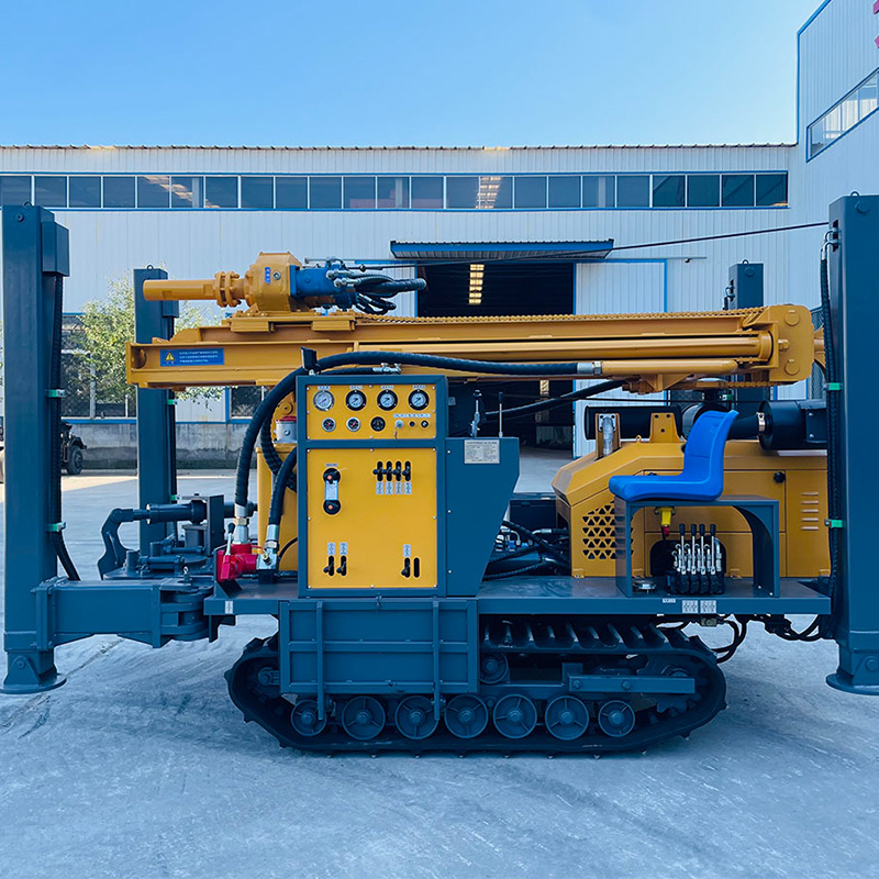 200m Crawler Type Water Well Drilling Rig