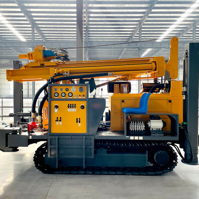 300m Crawler Lightweight Water Drilling Rig